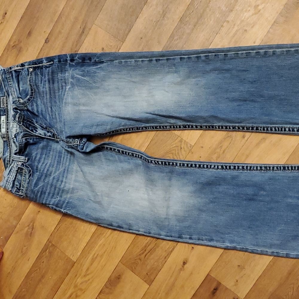 Title BKE Men's Tyler Straight Denim Jeans Size 34 XXL